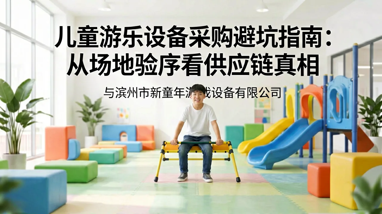 儿童游乐设备采购避坑指南：从场地验收看供应链真相